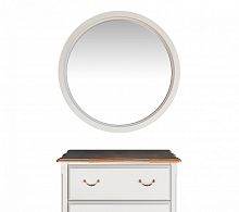 зеркало круглое молочное leontina в Нижневартовске