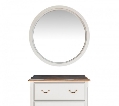 зеркало круглое молочное leontina в Нижневартовске