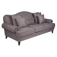 диван dorian трехместный прямой серый в Нижневартовске