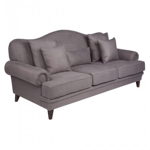 диван dorian трехместный прямой серый в Нижневартовске