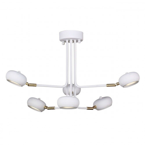 люстра дизайнерская food белая с золотом в Нижневартовске