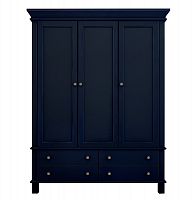 шкаф трехстворчатый jules verne синий в Нижневартовске