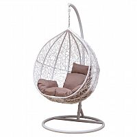 кресло большое подвесное gusto белое в Нижневартовске