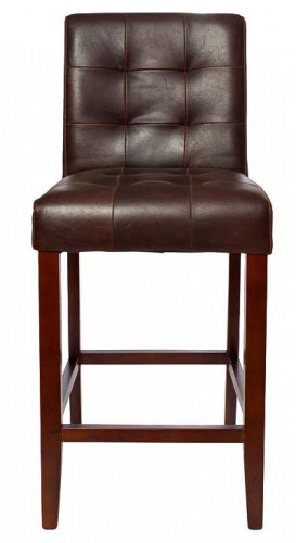 стул барный sol коричневая кожа в Нижневартовске