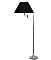 торшер d58 в182см плафон черный в Нижневартовске