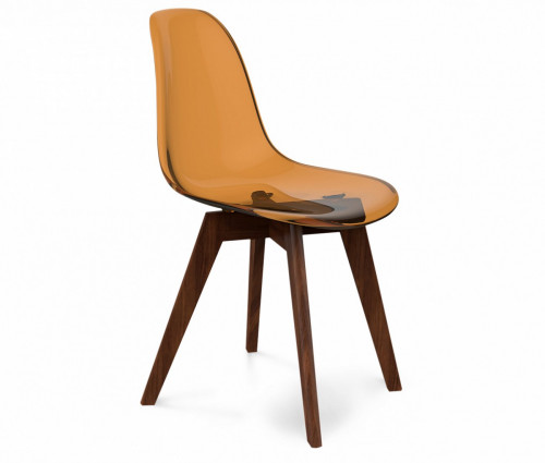 стул dsw кофейный s39 (eames style) в Нижневартовске