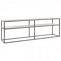 консоль hardy white серебро, белая в Нижневартовске