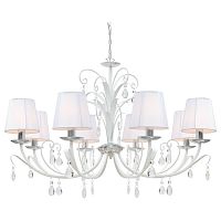 подвесная люстра arte lamp romana snow a1743lm-8wh в Нижневартовске