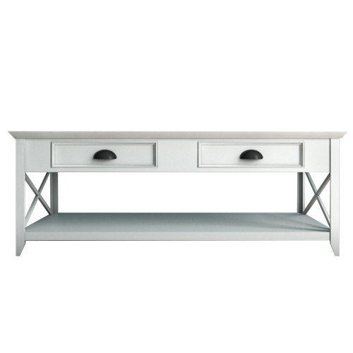 стол журнальный palermo с ящиками белый в Нижневартовске