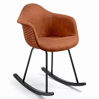 кресло-качалка kenna коричневое от la forma (ex julia grup) в Нижневартовске