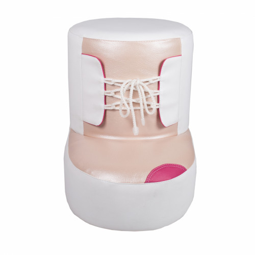 детский пуф башмачок белый в Нижневартовске