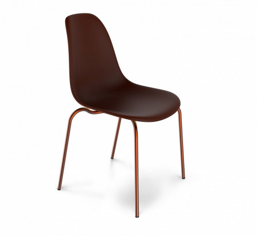 стул dsr коричневый s30 (eames style) в Нижневартовске