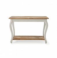 столик-консоль дерево с историей 120 см белая с коричневым в Нижневартовске