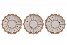 комплект зеркал-цветков, 3 штуки в Нижневартовске