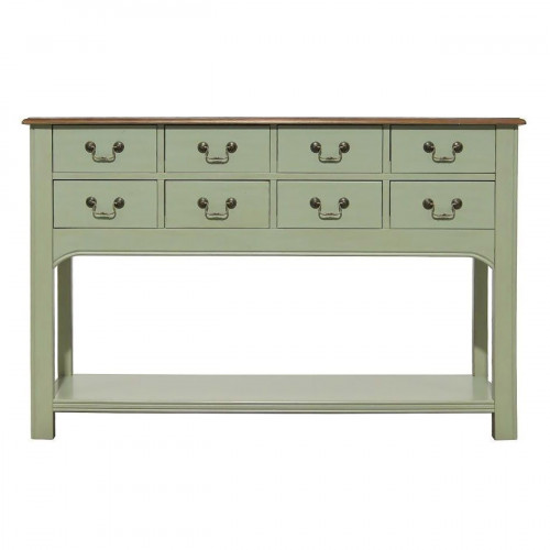 консоль olivia восемь ящиков оливковая в Нижневартовске