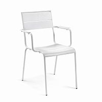 allegian кресло металлическое белое от la forma (ex julia grup) в Нижневартовске