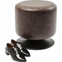 пуф вращающийся richi коричневый в Нижневартовске