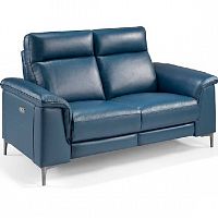 диван 5395 двухместный прямой синий от angel cerda в Нижневартовске
