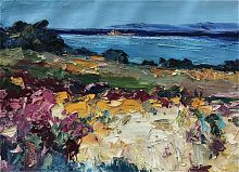 картина маслом двое в лодке в Нижневартовске