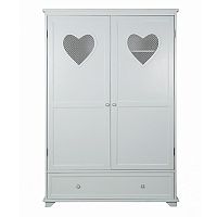 шкаф двустворчатый adelina белый в Нижневартовске