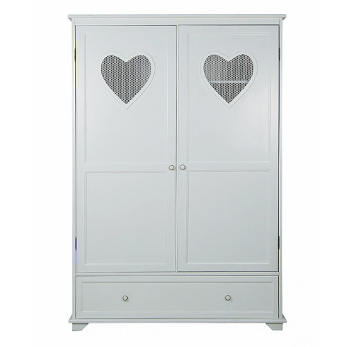 шкаф двустворчатый adelina белый в Нижневартовске