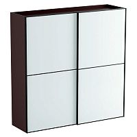 шкаф nero с 2 ящиками коричневый в Нижневартовске