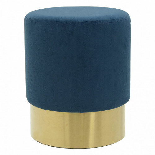 пуф pudra blue синий с золотым в Нижневартовске