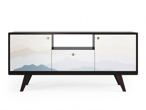 тумба под тв thimon белая с венге в Нижневартовске