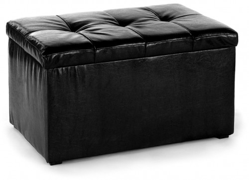 пуф шарм-дизайн трио 100 черный в Нижневартовске