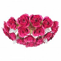 потолочная люстра mw-light розенхейм 615011206 красная в Нижневартовске