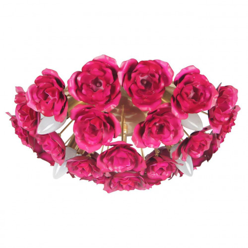 потолочная люстра mw-light розенхейм 615011206 красная в Нижневартовске