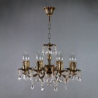 подвесная люстра ambiente benisa 2226/8 pb new leaf в Нижневартовске