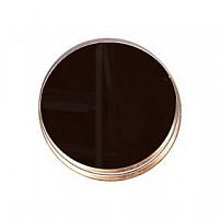 зеркало металлическое золотое круглое диаметр 10 см oreol в Нижневартовске