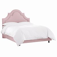 кровать двуспальная 160х200 розовая kennedy lilac linen в Нижневартовске