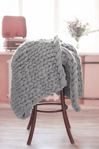 плед нежность серый малый в Нижневартовске