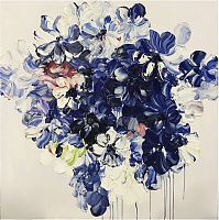 картина маслом синие тюльпаны в Нижневартовске