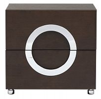 тумбочка stella brown коричневая в Нижневартовске