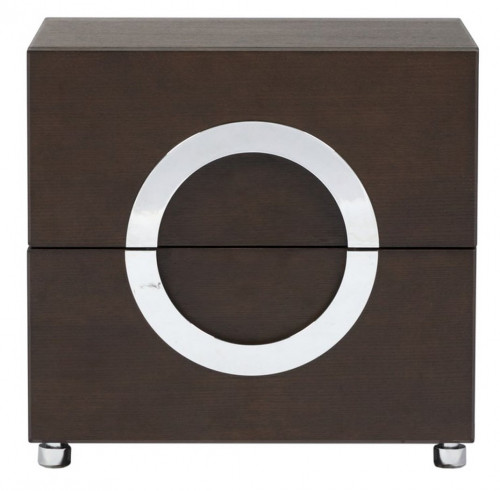 тумбочка stella brown коричневая в Нижневартовске