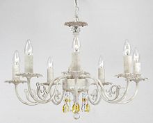 подвесная люстра lucia tucci lame 139.7 antique white в Нижневартовске