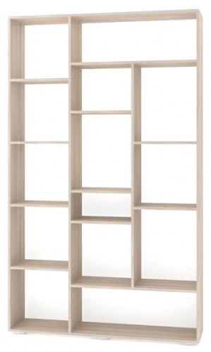 стеллаж баронс норд ст.127.1270-00 12 полок, материал: лдсп в Нижневартовске