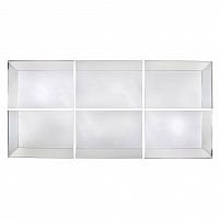 зеркало настенное прямоугольное настенное составное rectangle - угловой элемент в Нижневартовске