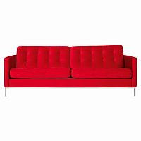 диван kalle прямой красный в Нижневартовске