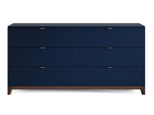 комод case №3 тёмный дуб тёмный кобальт гравировка 7 в Нижневартовске