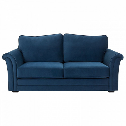 диван-кровать sydney двухместный прямой темно-синий в Нижневартовске