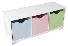 скамья kidkraft storage bench pastel (14565) в Нижневартовске