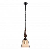 подвесной светильник crystal lux deco sp1 a amber в Нижневартовске