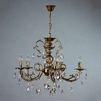 подвесная люстра ambiente alicante 8888/5 pb tear drop в Нижневартовске