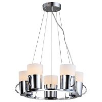 подвесная люстра arte lamp brooklyn a9484sp-5cc хром в Нижневартовске