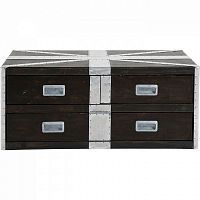 столик кофейный black union коричневый в Нижневартовске