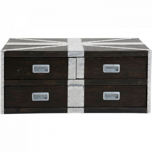 столик кофейный black union коричневый в Нижневартовске